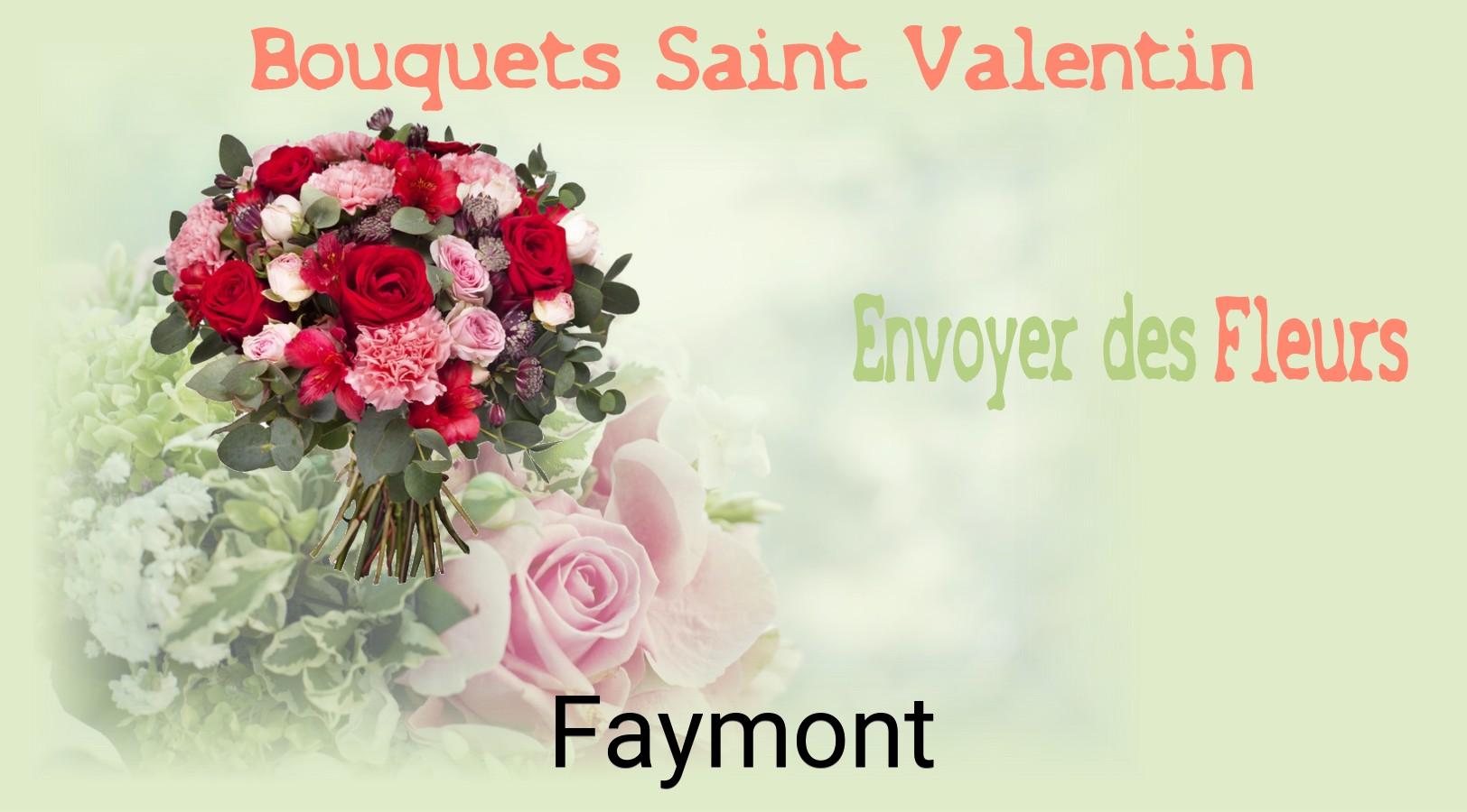 Roses de Saint-Valentin livrées à Faymont
